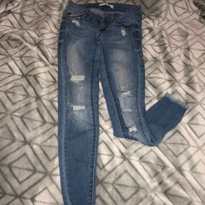 Super cute ripped jeans for sale!